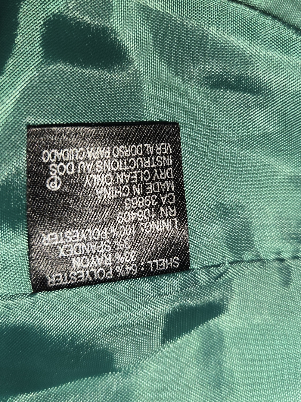 Tahari Arthur S. Levine Emerald Green Short Jacket Blazer Cuffed Sleeves 2P - Picture 8 of 10